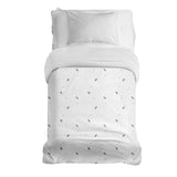 Coperta terapeutica originale - Rivestimento in cotone Foglie verdi
