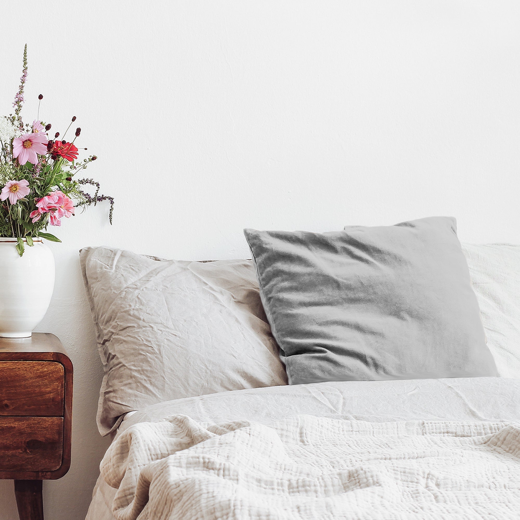 Cuscino sanitario grigio chiaro