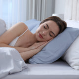 Cuscino sanitario blu acciaio
