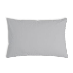 Cuscino salutistico con rivestimento in cotone Grigio chiaro