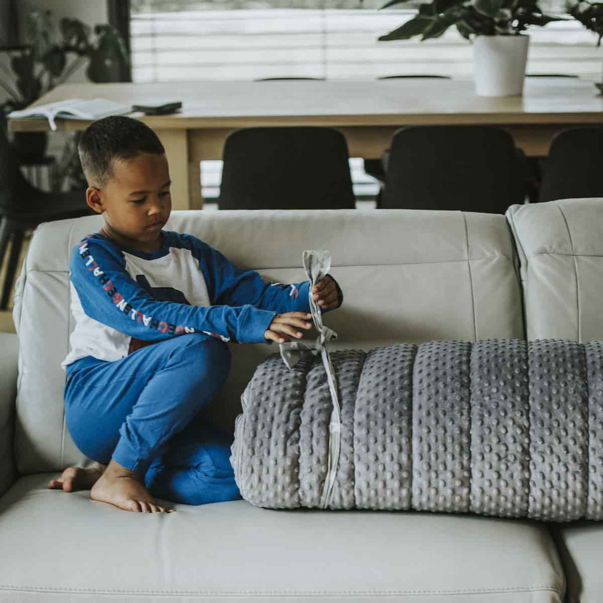 Sacco a pelo pesato - Il riposo per bambini