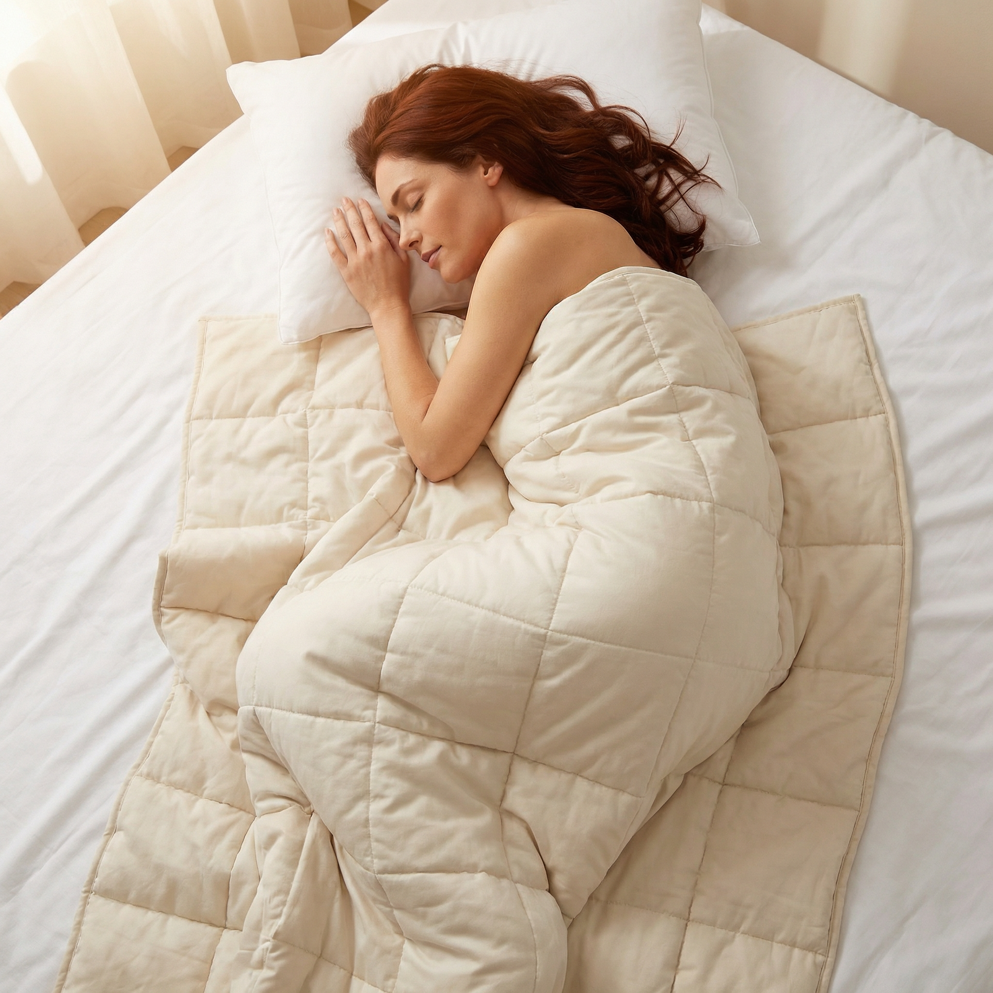 Coperta terapeutica originale - Coperta ponderata SENSOMEDIC (senza fodera) per adulti