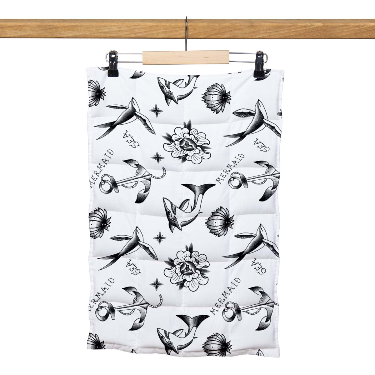 Cuscino ponderato per bambini - motivi di animali marini