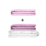 Coperta terapeutica originale - Set di coperte ponderate per adulti incluso 2 coperture a scelta