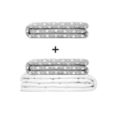 Coperta terapeutica originale - Set di coperte ponderate per adulti incluso 2 coperture a scelta