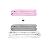 Coperta terapeutica originale - Set di coperte ponderate per adulti incluso 2 coperture a scelta
