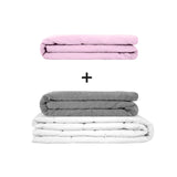 Coperta terapeutica originale - Set di coperte ponderate per adulti incluso 2 coperture a scelta