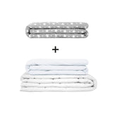 Coperta terapeutica originale - Set di coperte ponderate per adulti incluso 2 coperture a scelta