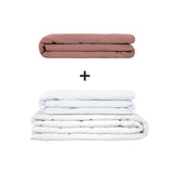 Coperta terapeutica originale - Set di coperte ponderate per adulti incluso 2 coperture a scelta