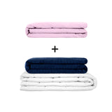 Coperta terapeutica originale - Set di coperte ponderate per adulti incluso 2 coperture a scelta