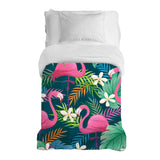 Coperta terapeutica originale - Rivestimento in cotone Fenicotteri rosa