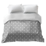 Coperta terapeutica originale - Rivestimento in cotone grigio con stelle