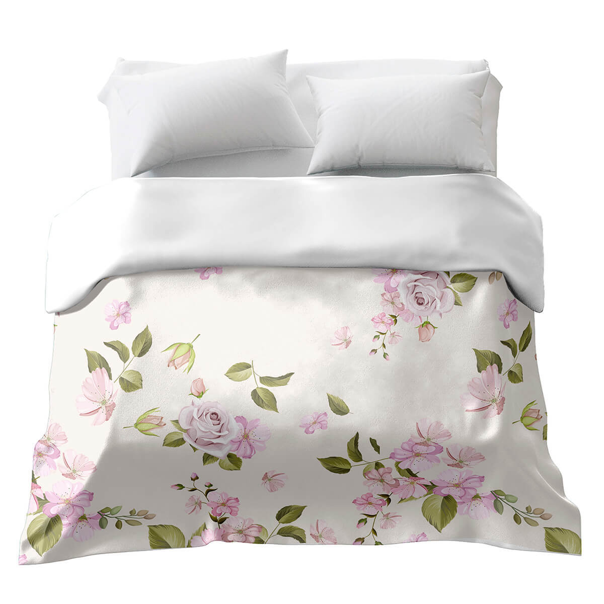 Coperta terapeutica originale - Rivestimento in cotone Rose romantiche