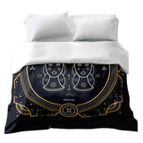 Coperta terapeutica originale - Rivestimento in cotone Segno zodiacale Gemelli