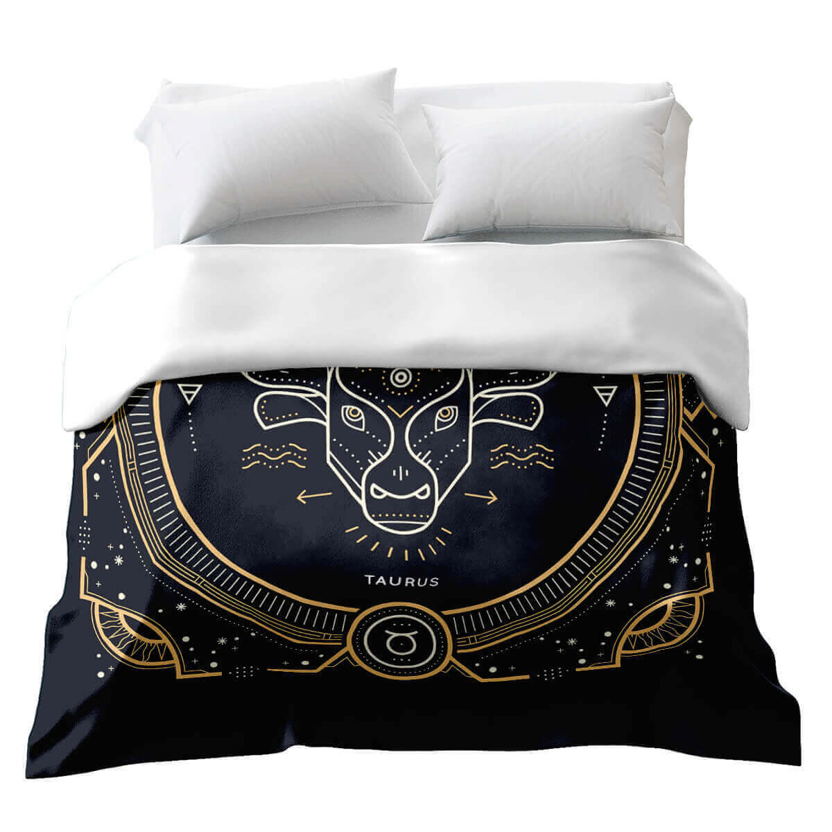 Coperta terapeutica originale - Rivestimento in cotone Segno zodiacale Toro