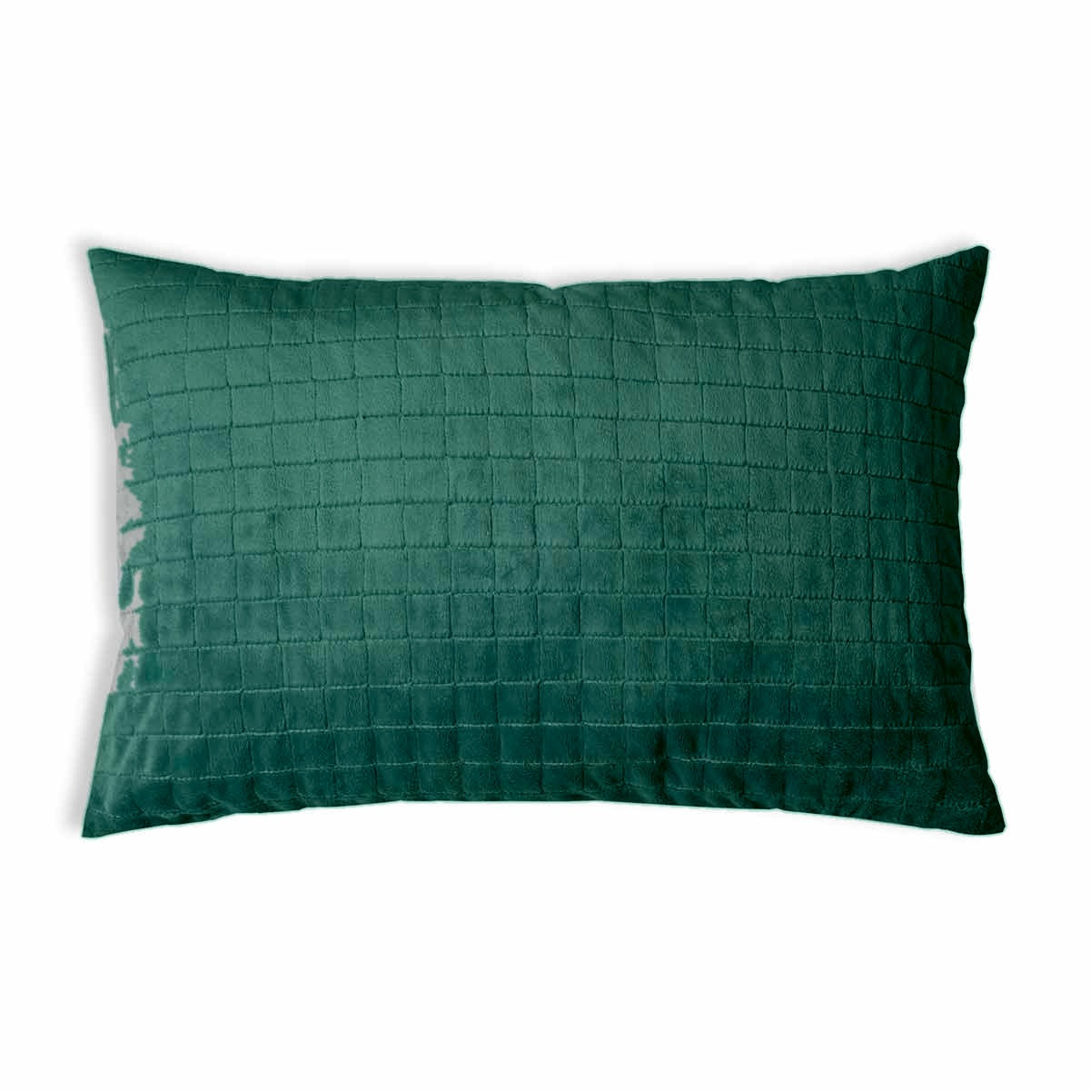 Cuscino salutistico con fodera 4 stagioni in verde abete per adulti