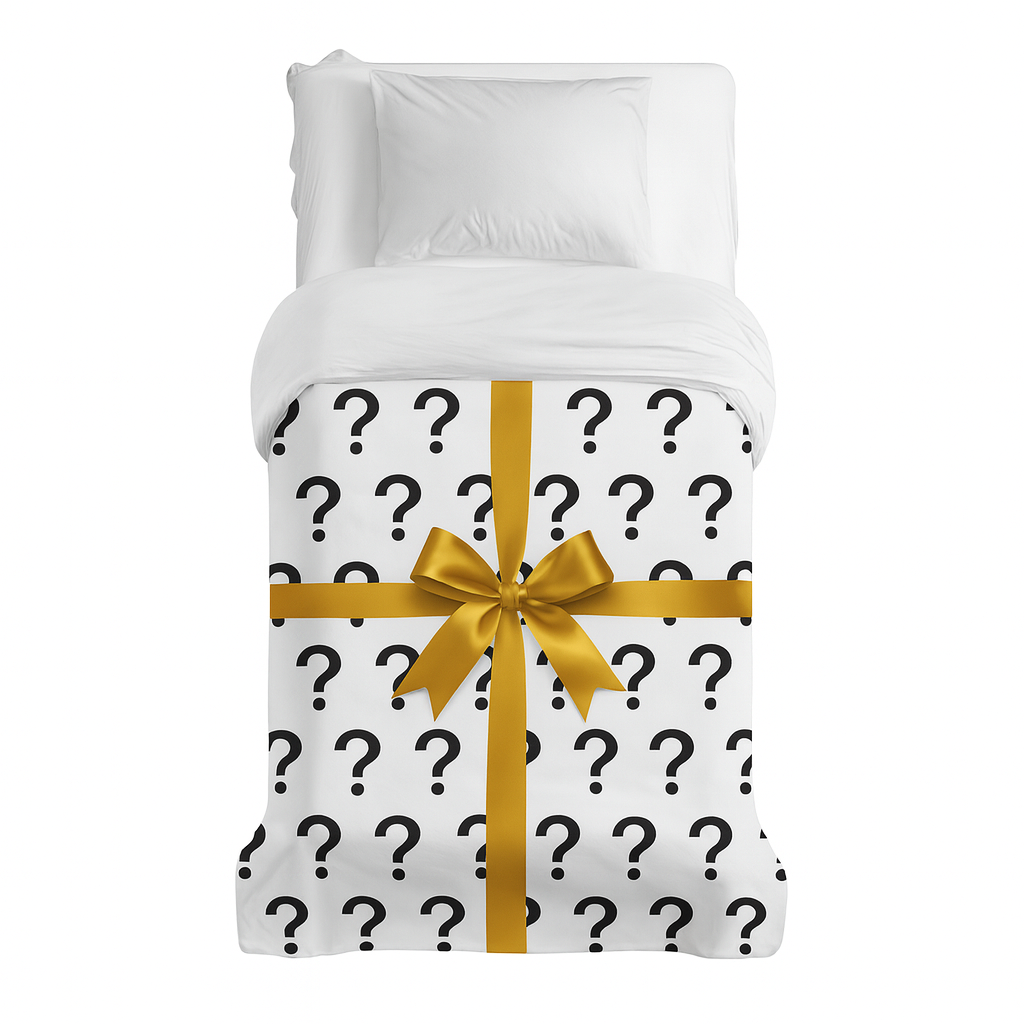 Coperta terapeutica originale - Rivestimento in cotone grigio con stelle