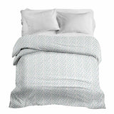 Coperta terapeutica originale - Rivestimento in cotone con gocce blu