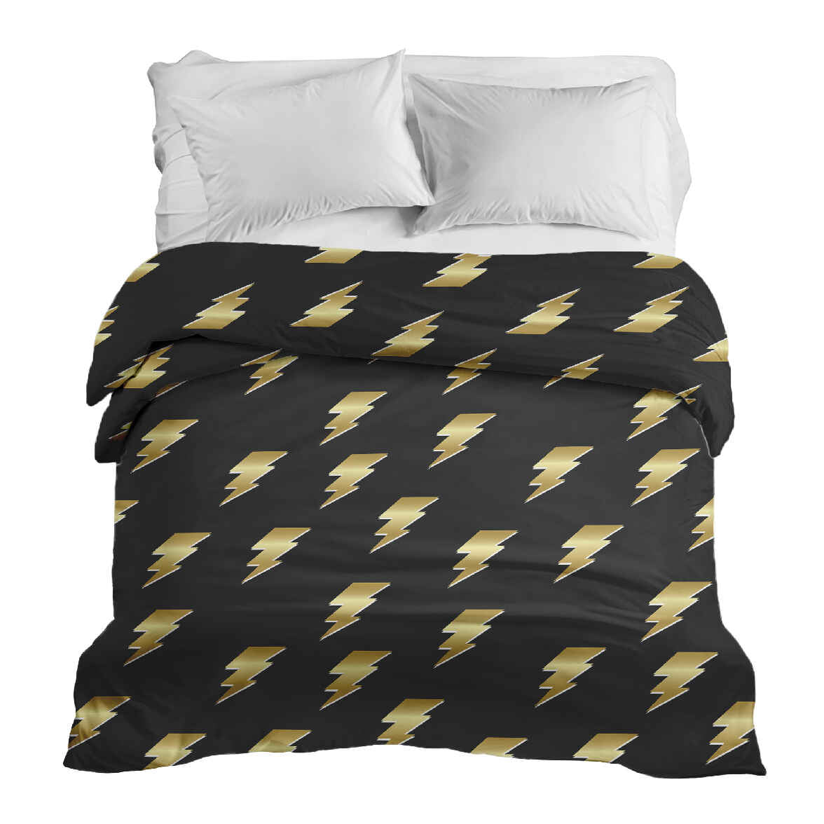 Coperta terapeutica originale - Rivestimento in cotone nero con Harry Blitz