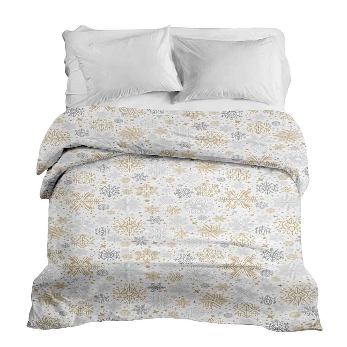 Coperta terapeutica originale - Rivestimento in cotone bianco neve leggera