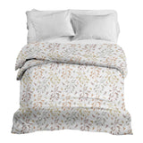 Coperta terapeutica originale - Rivestimento in cotone con delicati rami colorati