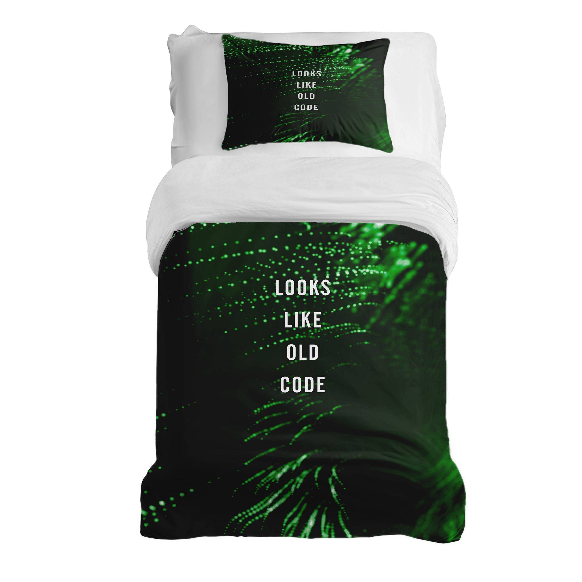 Set di biancheria da letto con coperta terapeutica verde Looks Like