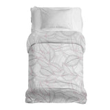 Coperta terapeutica originale - Rivestimento in cotone con foglie di palma grigie