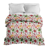 Coperta terapeutica originale - Rivestimento in cotone con verdure