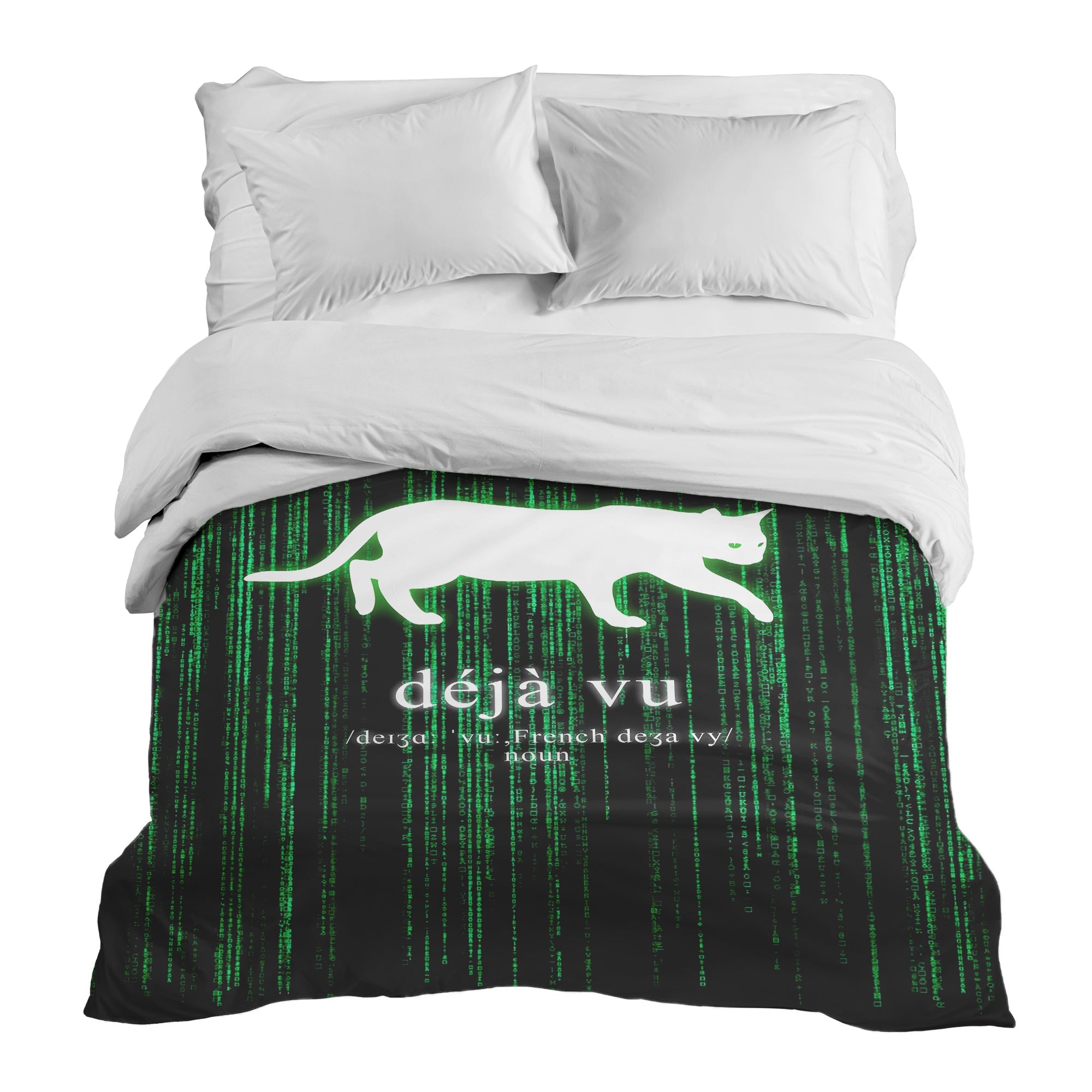 Coperta terapeutica originale - Rivestimento in cotone verde Déjà-Vu