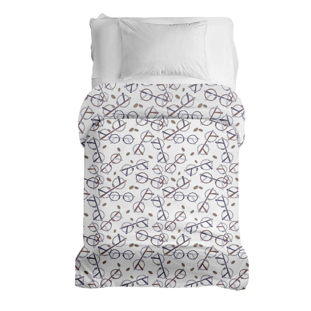 Coperta terapeutica originale - Rivestimento in cotone con gli occhiali di Harry