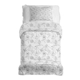 Set copripiumino coperte terapeutiche Natale astratto