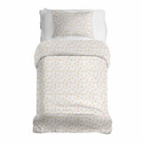 Set di biancheria da letto con coperte terapeutiche con cerchi arancioni