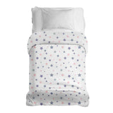 Coperta terapeutica originale - Rivestimento in cotone bianco con stelle