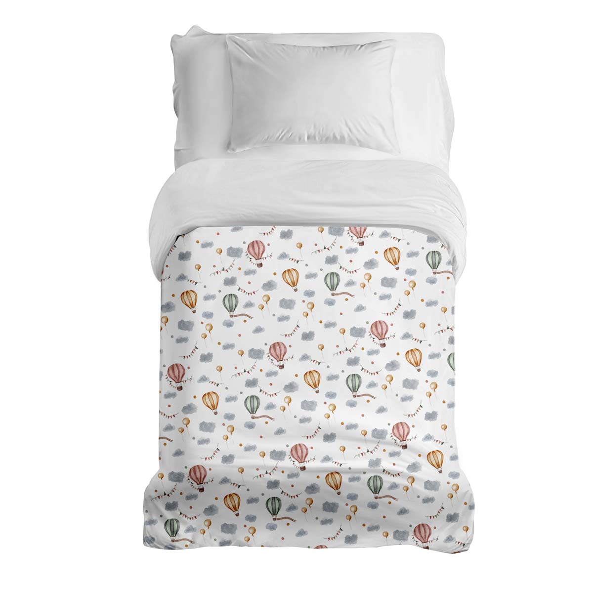 Coperta terapeutica originale - Rivestimento in cotone Mongolfiera