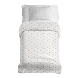 Set di biancheria da letto con coperte terapeutiche bianco con cannucce