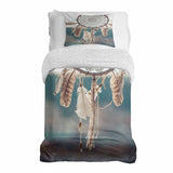 Set di biancheria da letto con coperta terapeutica e acchiappasogni