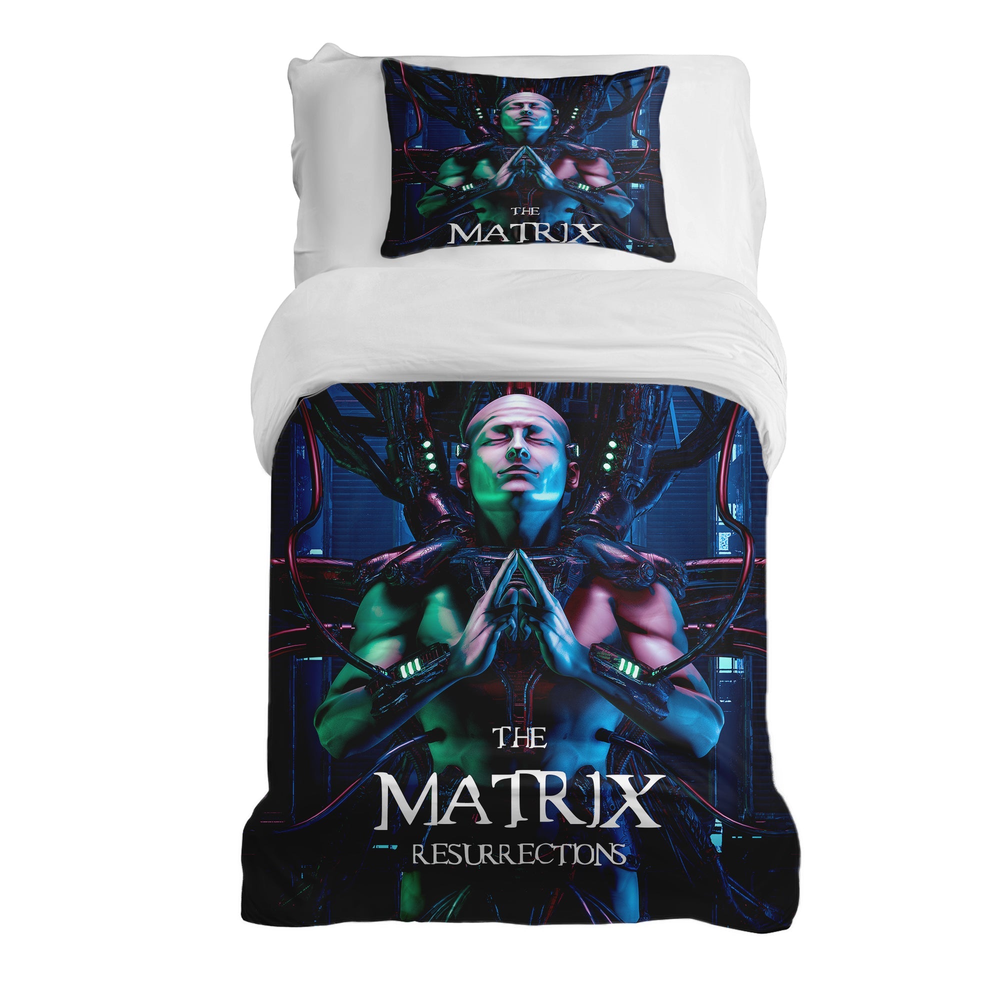 Set di biancheria da letto con coperta terapeutica Matrix Resurrections