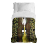 Coperta terapeutica originale - Rivestimento in cotone Campo verde