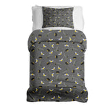 Set di biancheria da letto con coperta terapeutica grigio Zauberhut
