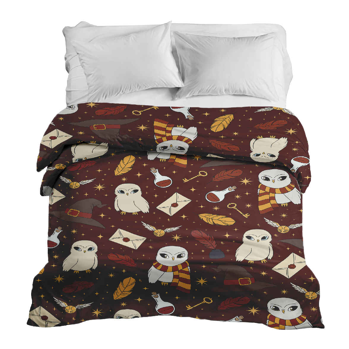 Coperta terapeutica originale - Rivestimento in cotone marrone Hedwig