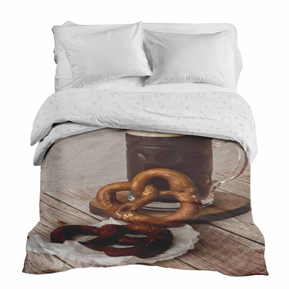 Coperta terapeutica originale - Rivestimento in cotone con pretzel