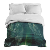 Coperta terapeutica originale - Rivestimento in cotone Foglie verdi