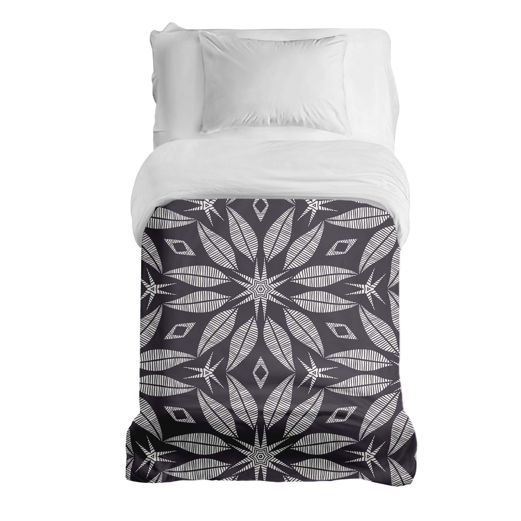 Coperta terapeutica originale - Rivestimento in cotone con grande fiore