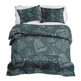 Set di biancheria da letto con coperte terapeutiche e navi