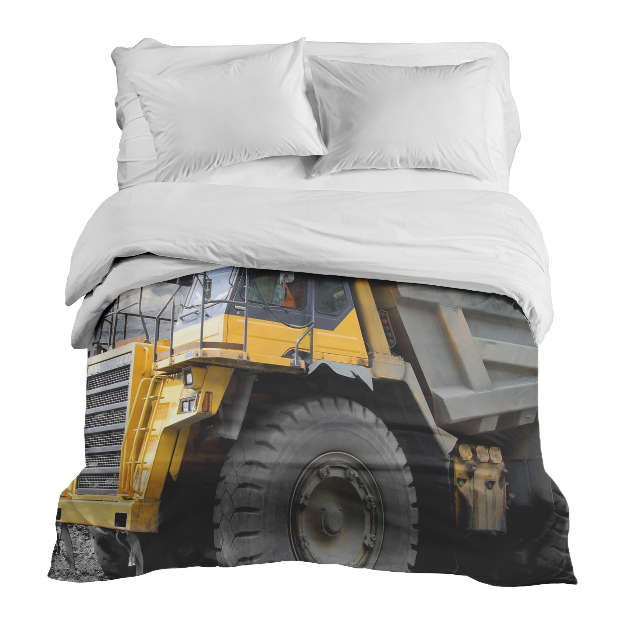 Coperta terapeutica originale - Rivestimento in cotone Camion giallo