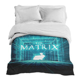 Coperta terapeutica originale - Rivestimento in cotone Blu Matrix