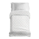Coperta terapeutica originale - Rivestimento in cotone quadrati dorati