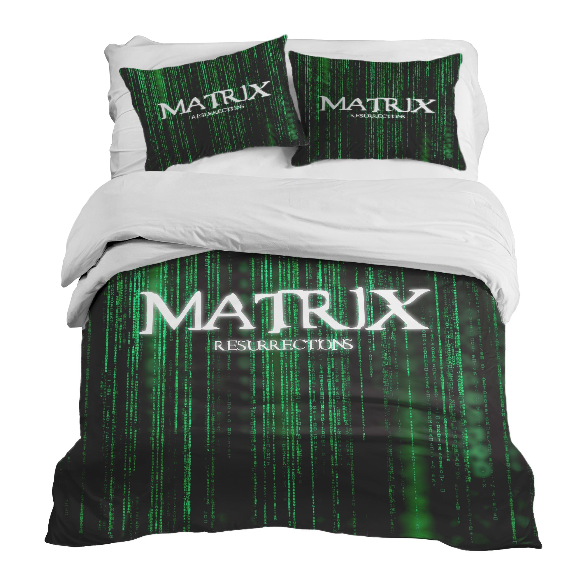 Set di biancheria da letto Terapiedecken Matrix in verde