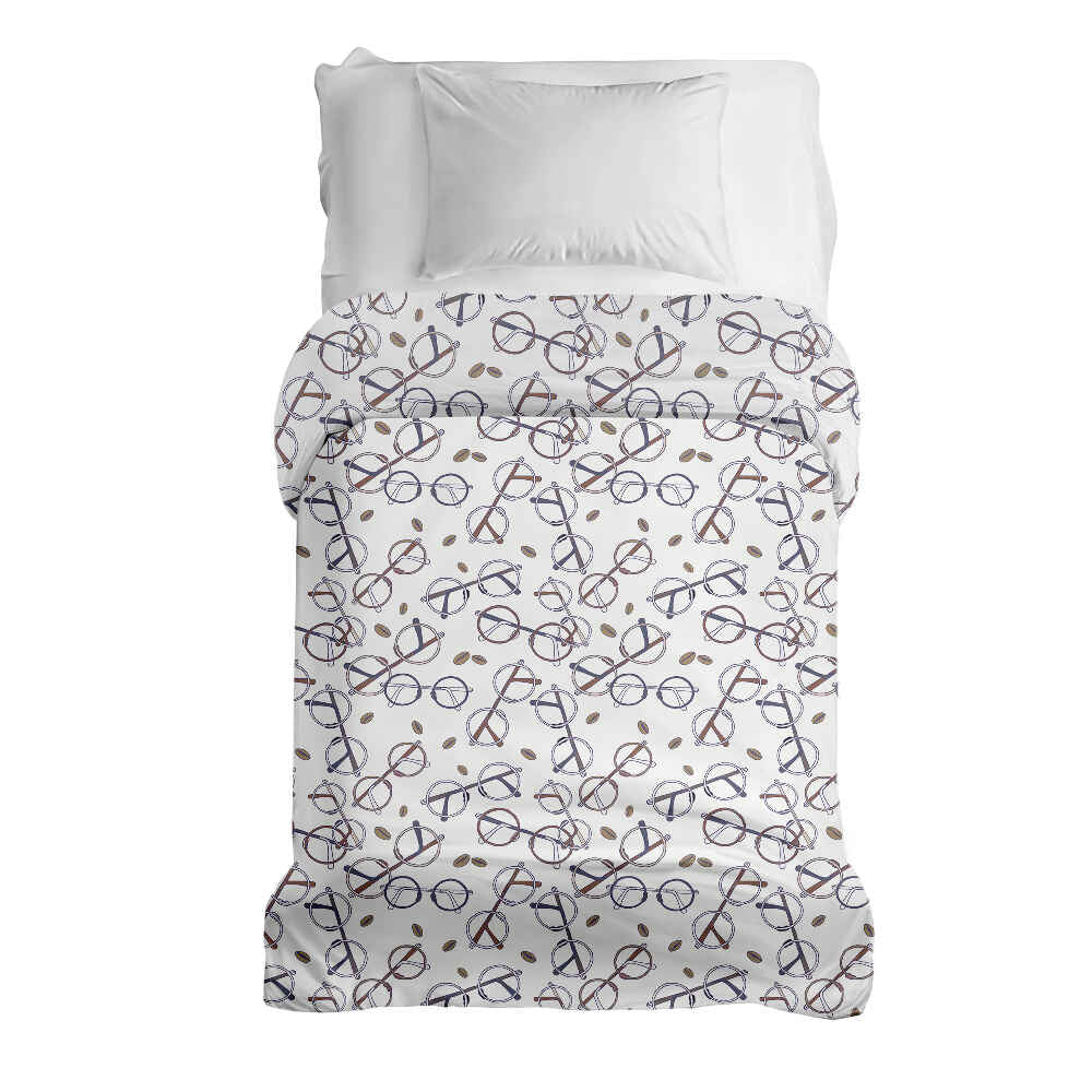 Coperta terapeutica originale - Rivestimento in cotone con gli occhiali di Harry
