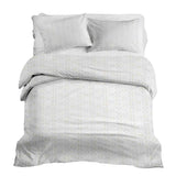 Set di biancheria da letto con coperte terapeutiche e soffioni astratti